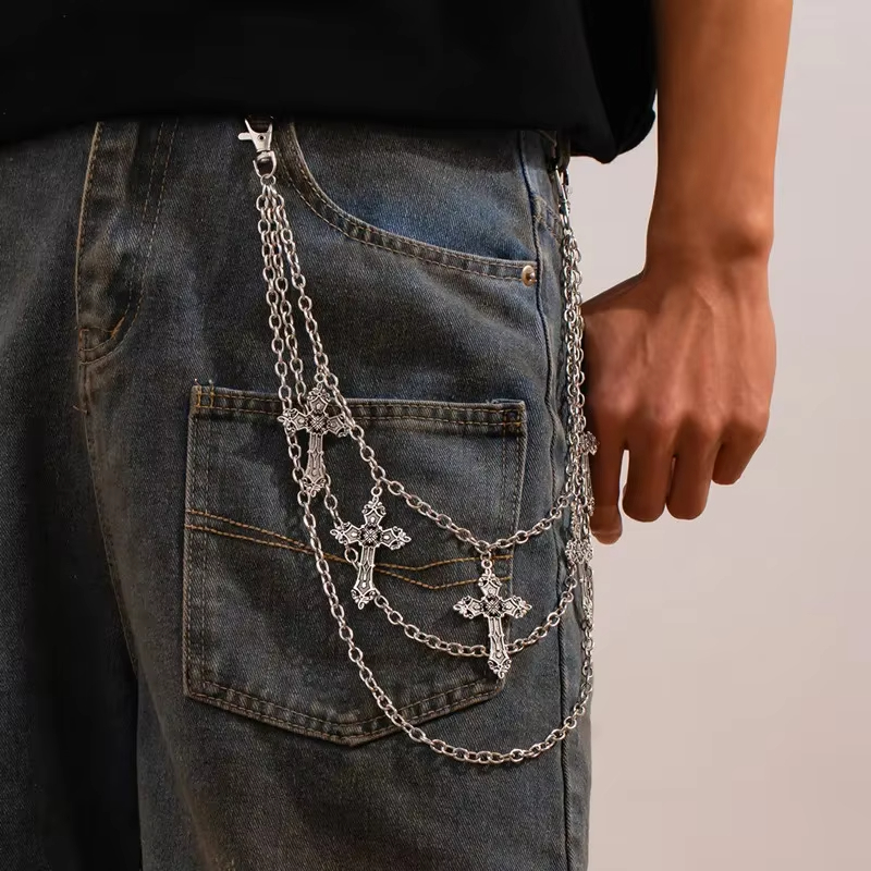 Fashion Punk Metal Pants Chain - Men'S Accessories For Jeans recension och pris