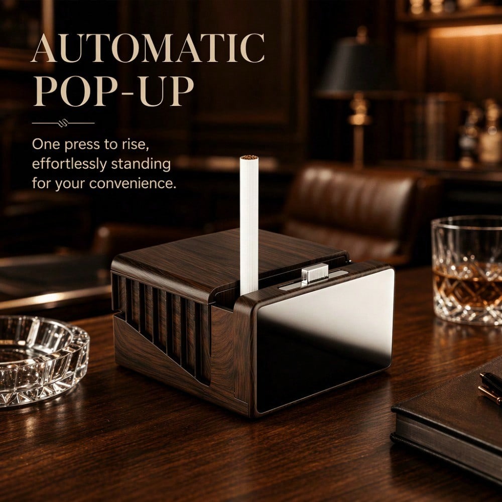 Large Capacity Cigarette Case, - Men Accessories Usa recension och pris