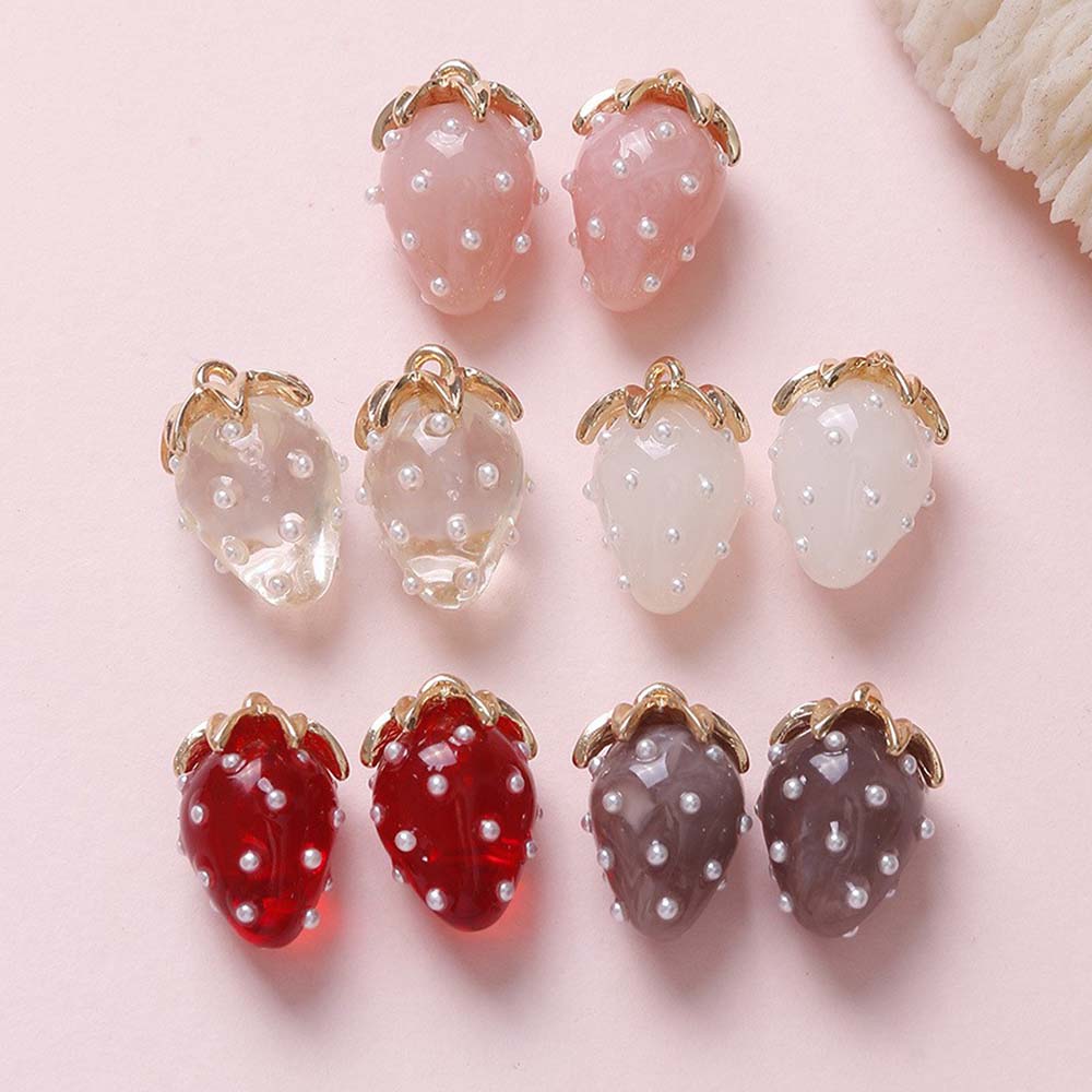 2pc High Quality Pearl Strawbe - Quality Men'S Accessories recension och pris