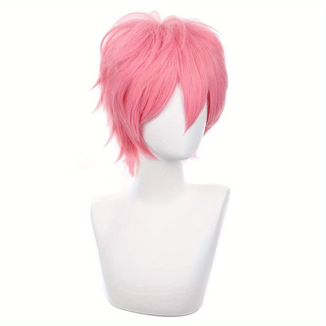 Short Pink Cosplay Wig Short S - Men Accessories Korea recension och pris