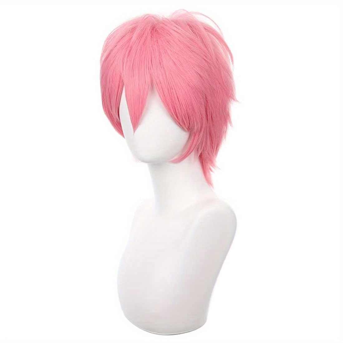 Short Pink Cosplay Wig Short S - Men Accessories Korea recension och pris