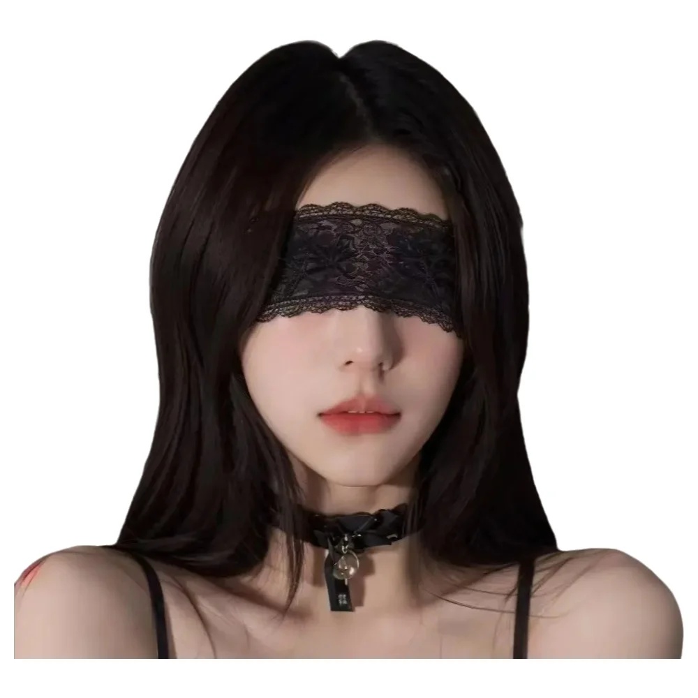 Sexy Lace Eye Mask Black Flora - Men Accessories Usa recension och pris