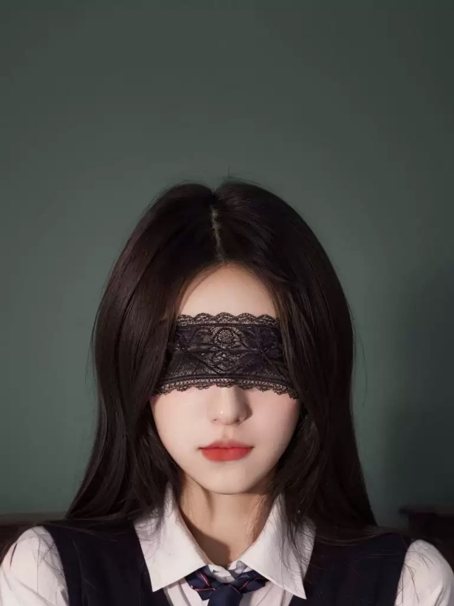 Sexy Lace Eye Mask Black Flora - Men Accessories Usa recension och pris