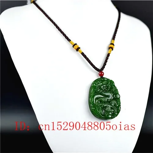 Natural Green Chinese Jade Dra - Men Accessories Usa recension och pris