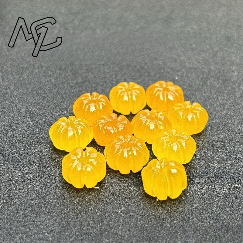 10pcs A Green Jade Pumpkin Bea - Men Accessories Usa recension och pris