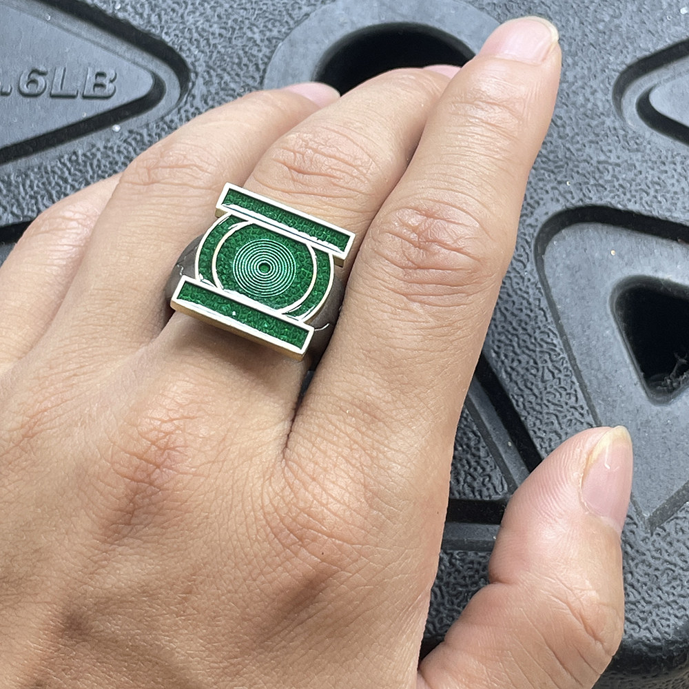 John Stewart Green Lantern Rin - Quality Men'S Accessories recension och pris