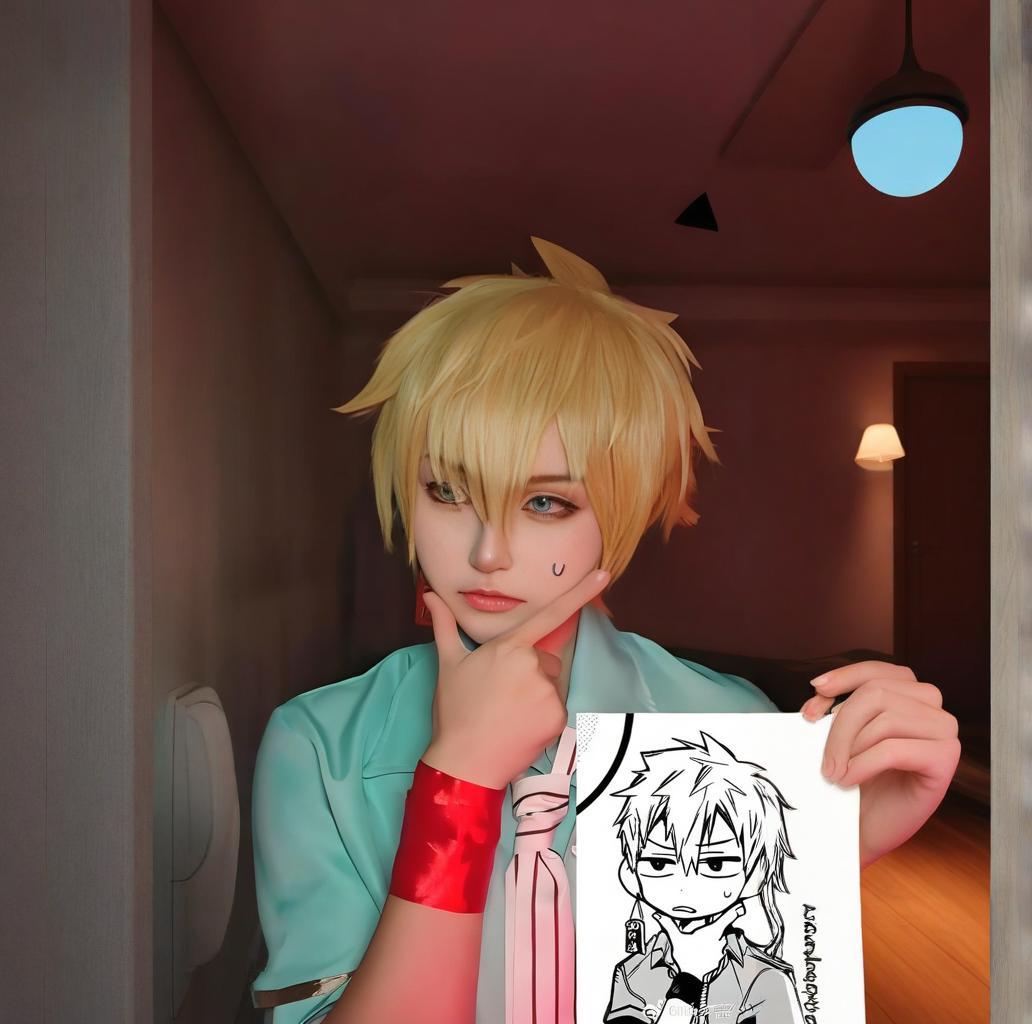 Anime Cosplay Toilet-bound Han - Men Accessories Korea recension och pris
