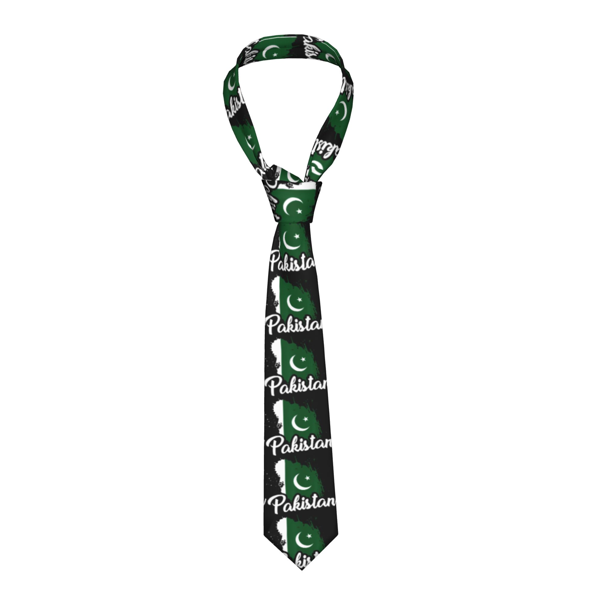 Men's Tie Pakistan Flag Pakist - Men Accessories In Pakistan recension och pris