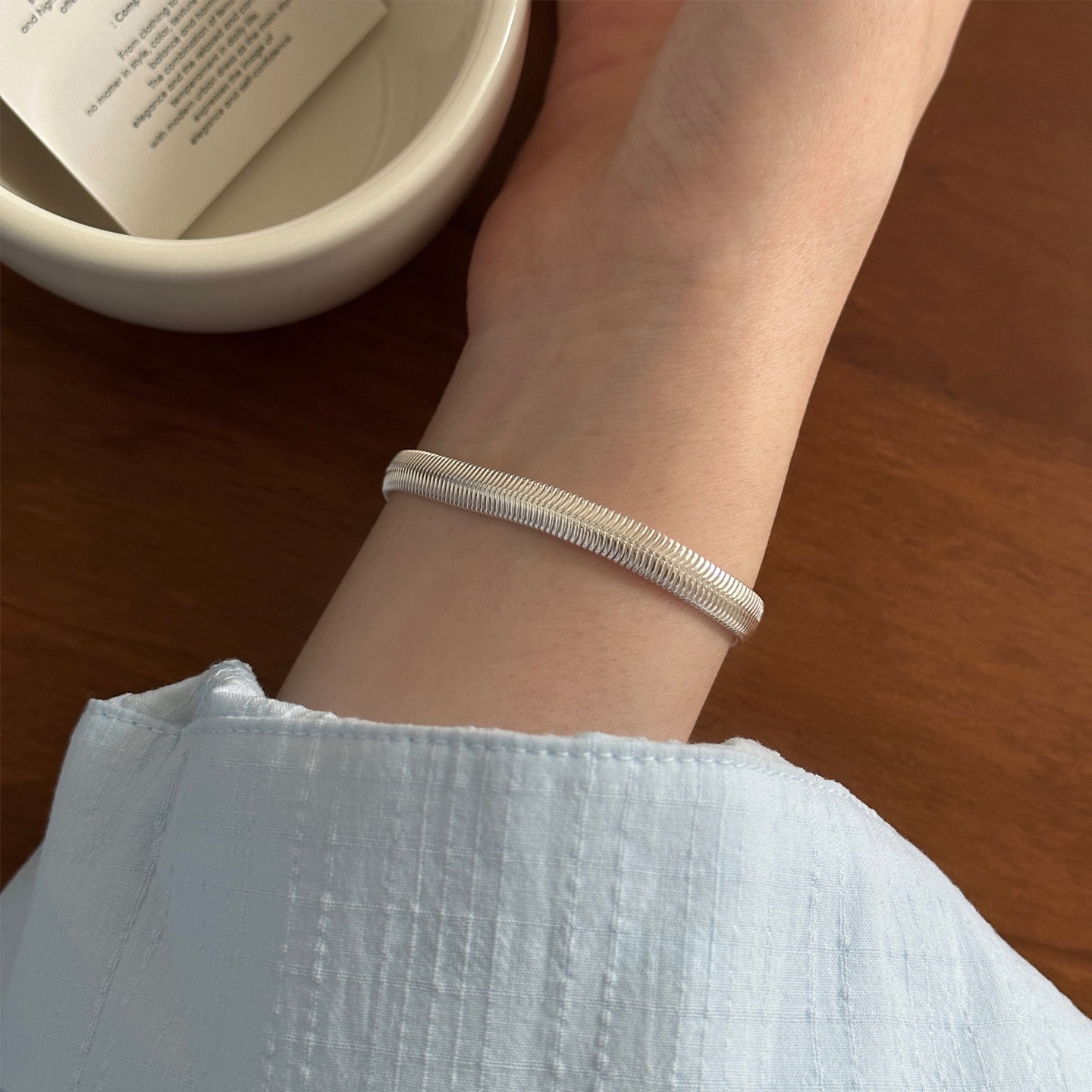 925 Sterling Silver Bracelets  - Men'S Accessories Trending recension och pris