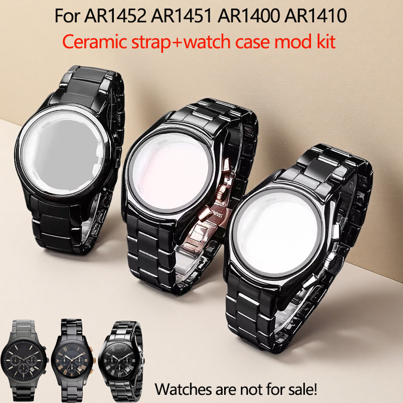 22mm/24mm Ceramic strap for Ar - Men'S Accessories Armani recension och pris