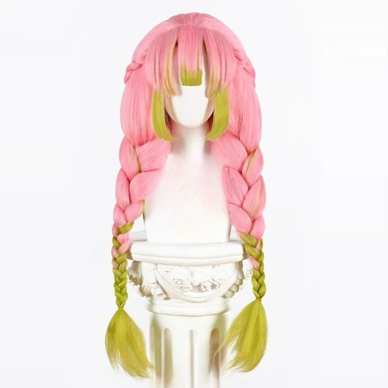 Kanroji Mitsuri Cosplay Wig Pi - Men Accessories For Suit recension och pris