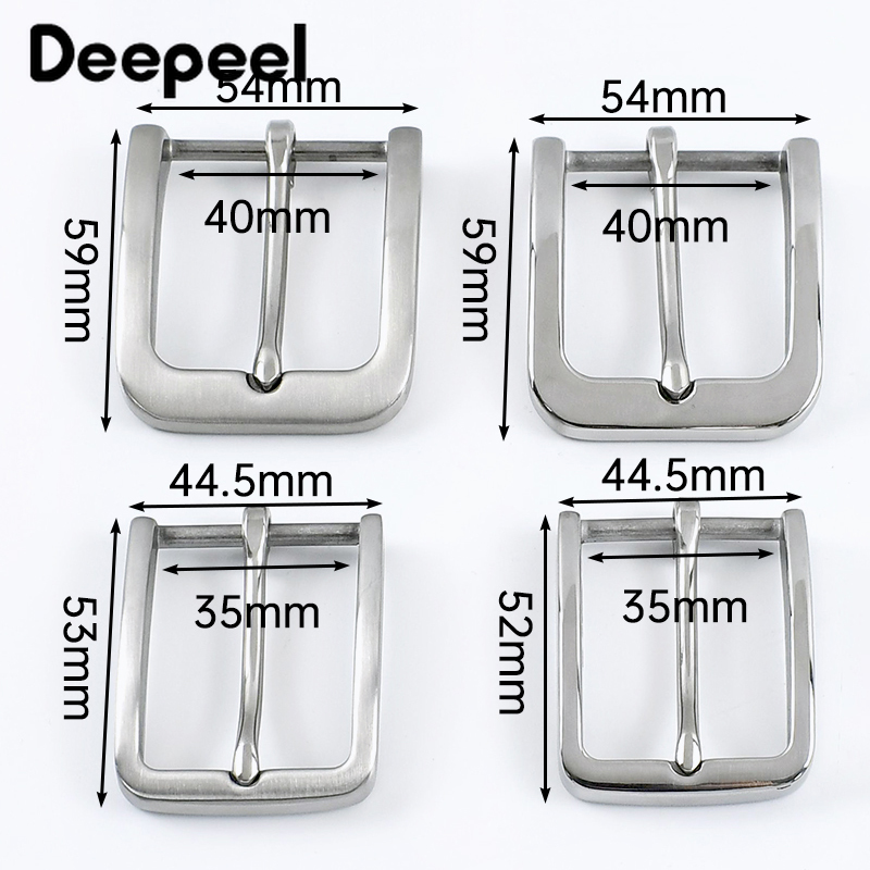 Deepeel 35/40mm Stainless Stee - Men'S Accessories For Jeans recension och pris