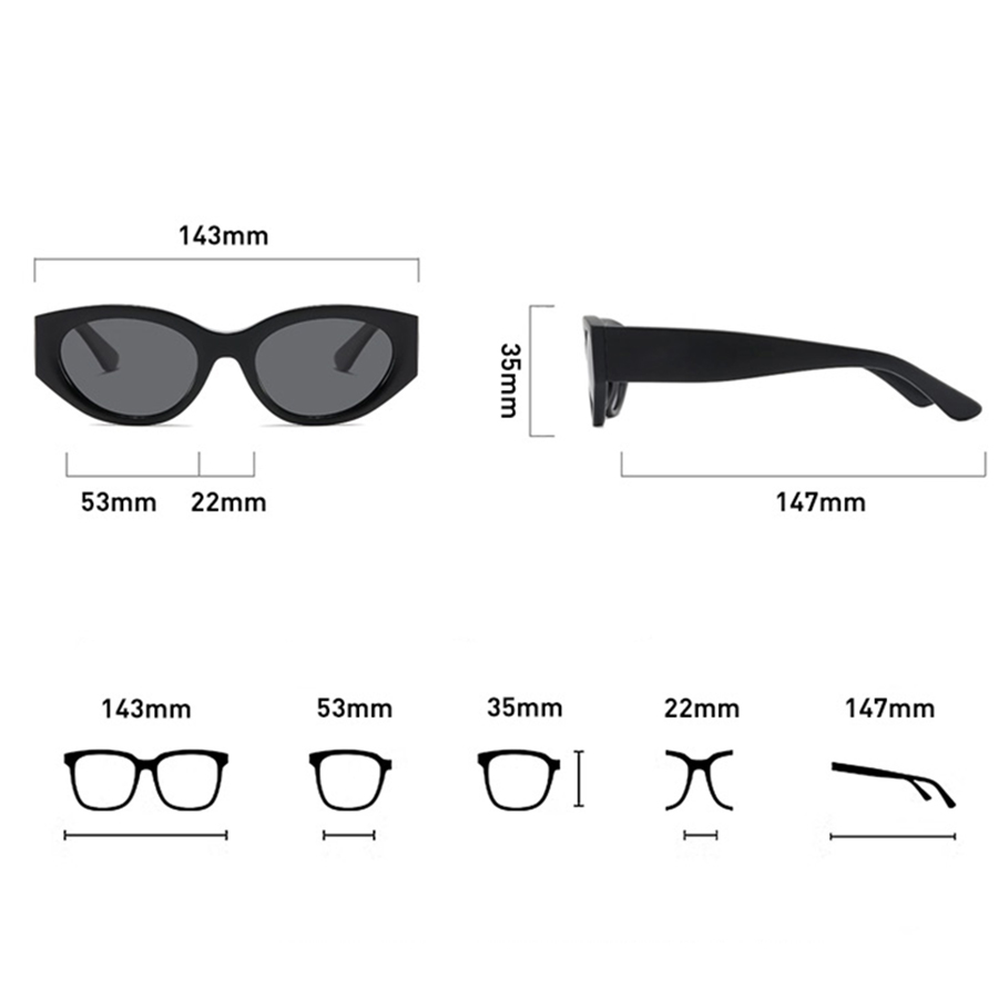 Women Men Classic Cat-Eye Pola - Quality Men'S Accessories recension och pris