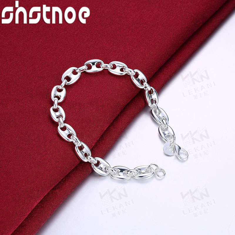 Cute 925 Sterling Silver Pig N - Men'S Accessories Trending recension och pris