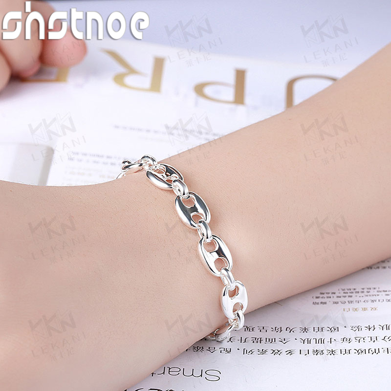Cute 925 Sterling Silver Pig N - Men'S Accessories Trending recension och pris