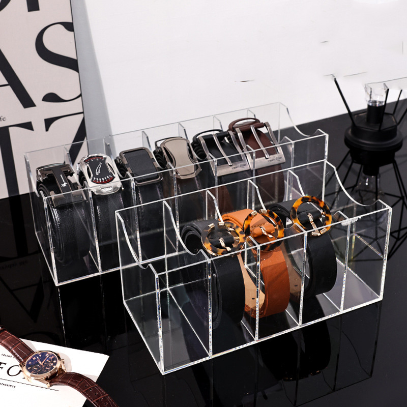 Clear Acrylic Belt Organizer w - Men Accessories Drawer recension och pris