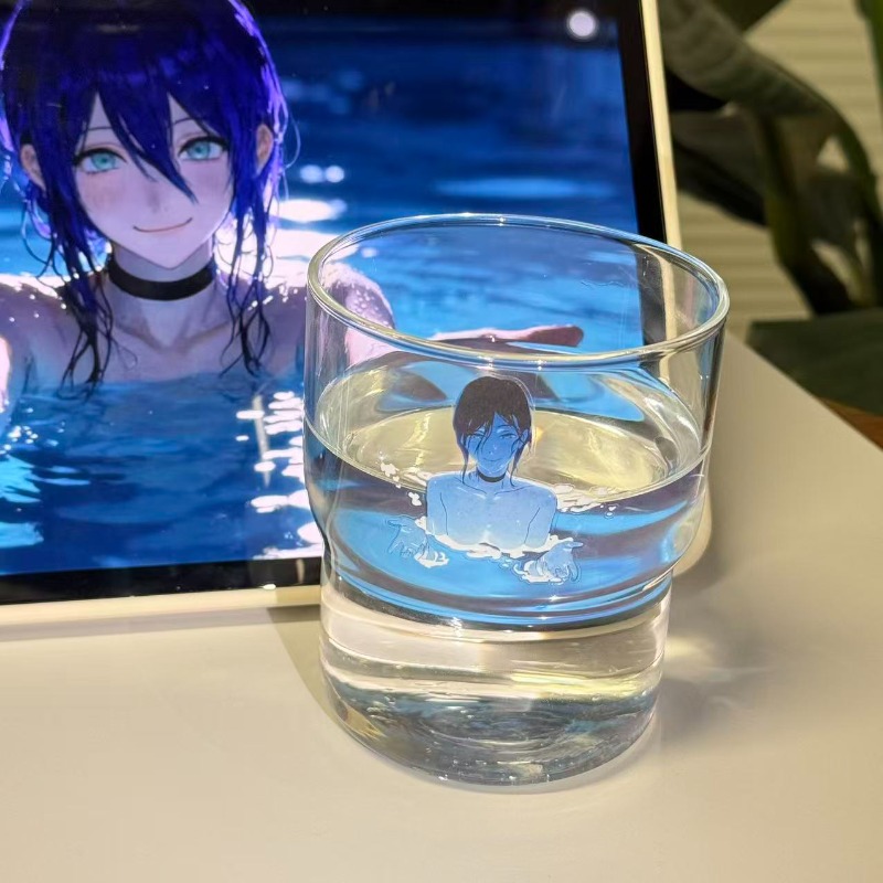 Reze Glass Cup Chainsaw Man Cu - Men Accessories To Look Good recension och pris