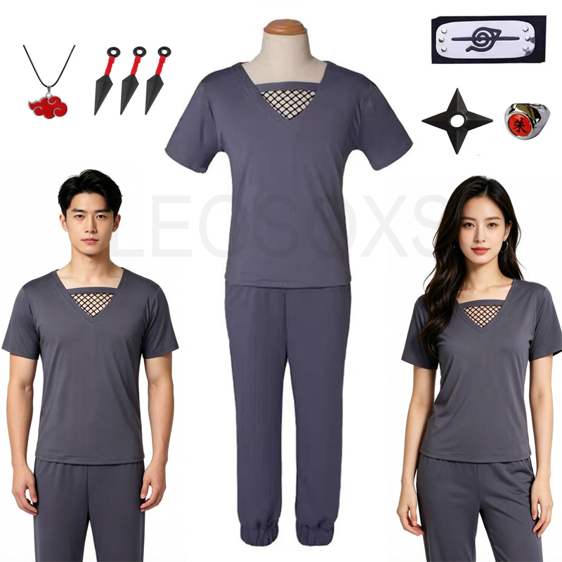 Uchiha Itachi Cosplay Costume  - Men Accessories Korea recension och pris