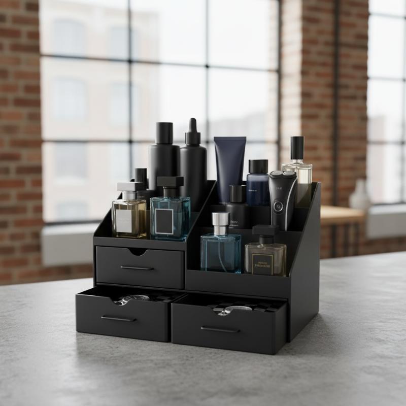 3-in-1 Men’s Perfume Organizer - Men Accessories Drawer recension och pris