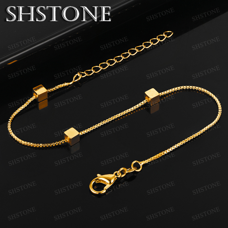 Hot 18k Gold Mesh Chain Square - Men'S Accessories Trending recension och pris